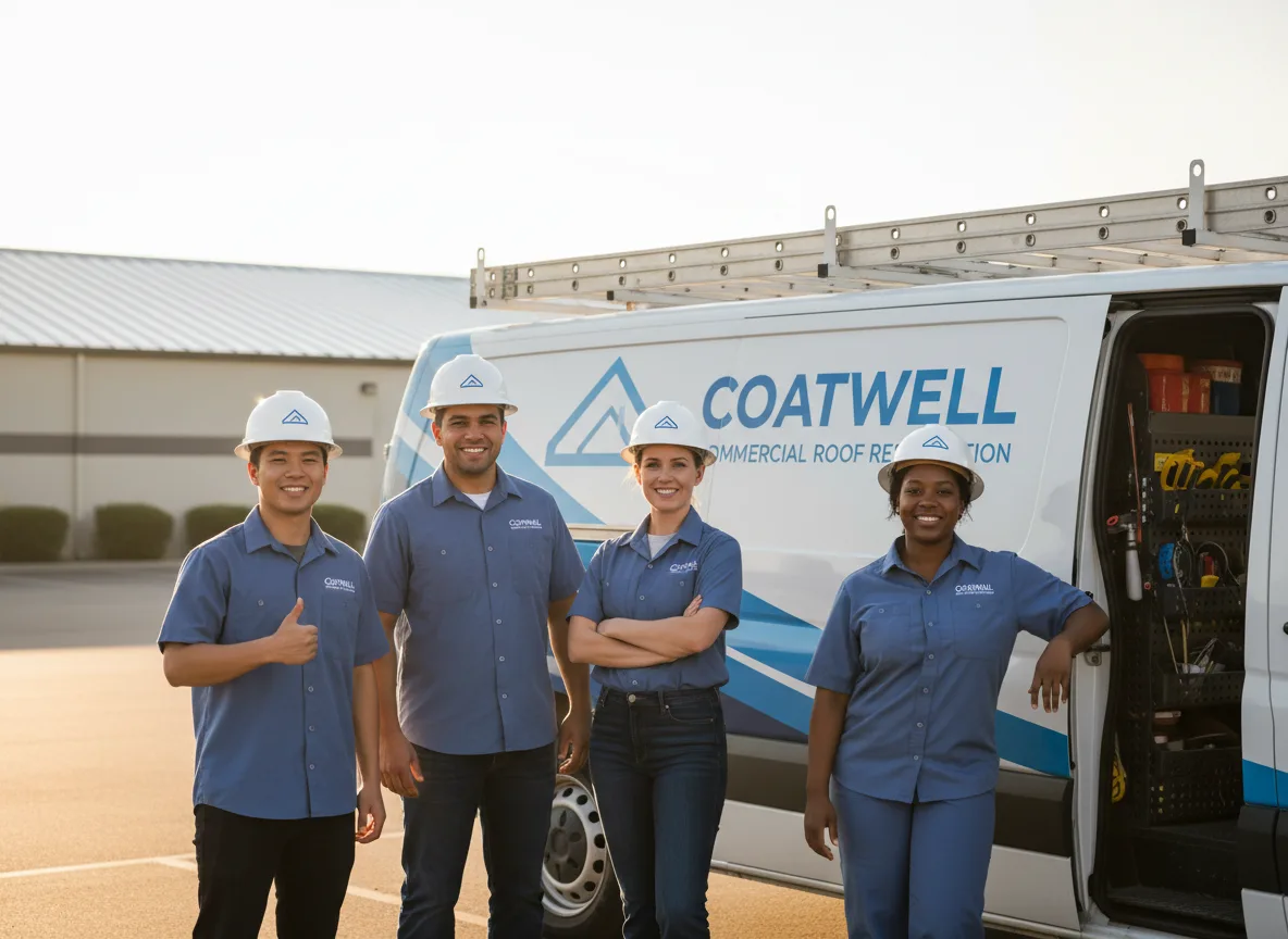 Commercial roof coating company in Congress, AZ